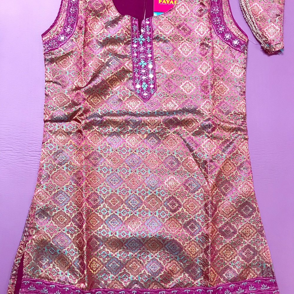 Fancy Indian outfit for a girl 7-9 years